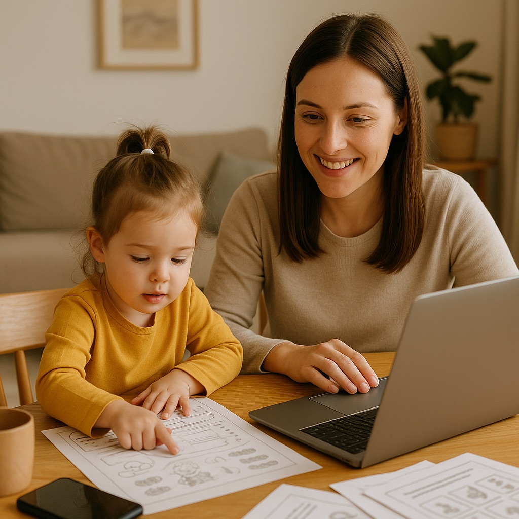 Rodičia s deťmi používajúci GoEdu21
